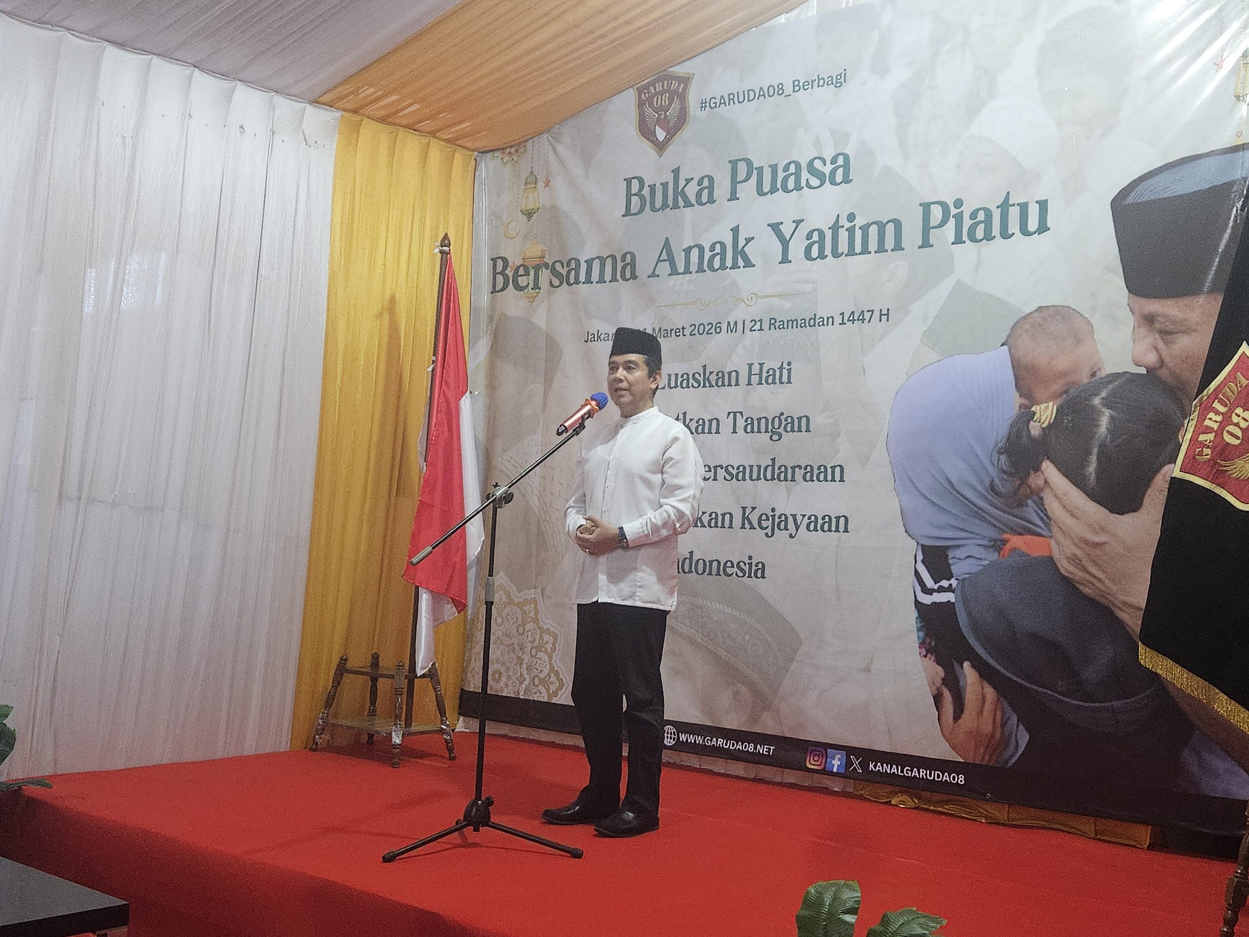 Prof. Yuddy Chrisnandi Apresiasi Garuda 08, Siap Kawal Program Pembangunan Presiden Prabowo
